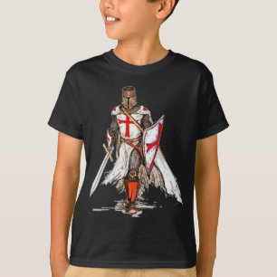 childs templar de T-shirt de chevalier