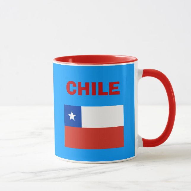 Chile* et tasse de café audacieuse de CL (Droite)