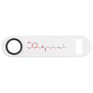 Chili Capsaicin Formule chimique moléculaire