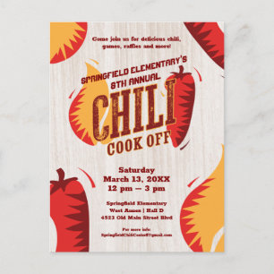 Chili Cook   Invitation au concours de cuisine du 