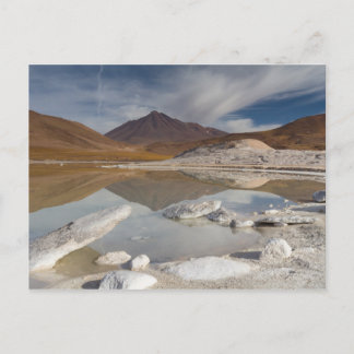 Chili - Salar de Talar sel carte postale plate san