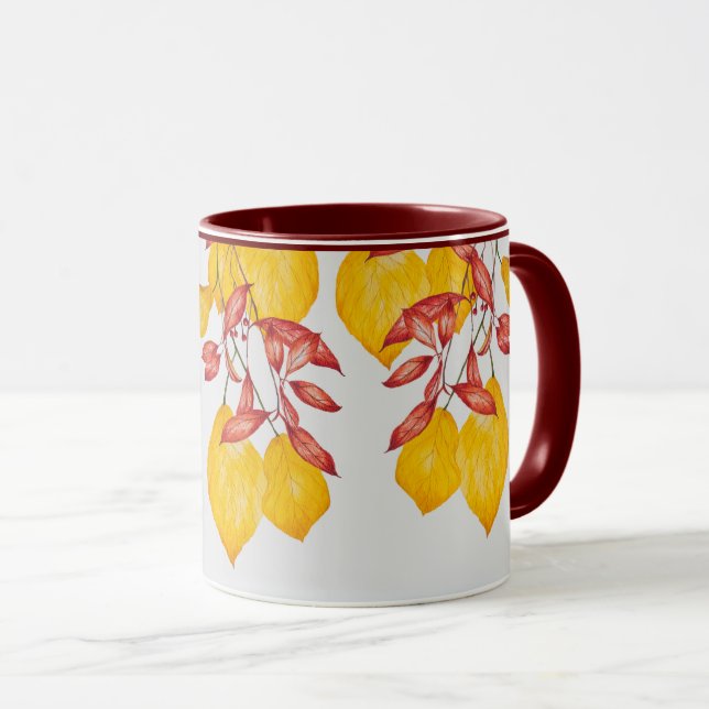 Chili & Turmeric sur une Mug Combo (11 oz. ) (Devant droit)