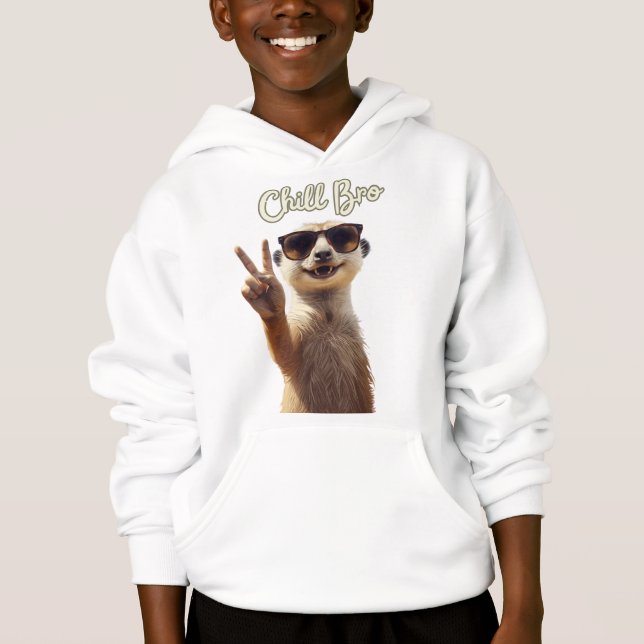 Chill Bro – Sweatshirt Drôle de Paresseux (Devant)