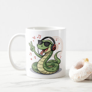 Chill Snake Tunes Drôle Mugs & Tasses Design
