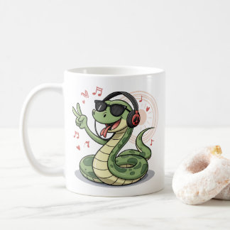 Chill Snake Tunes Drôle Mugs & Tasses Design