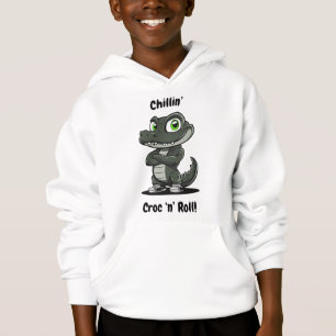 Chillin' Croc - Graphique de crocodile amusant