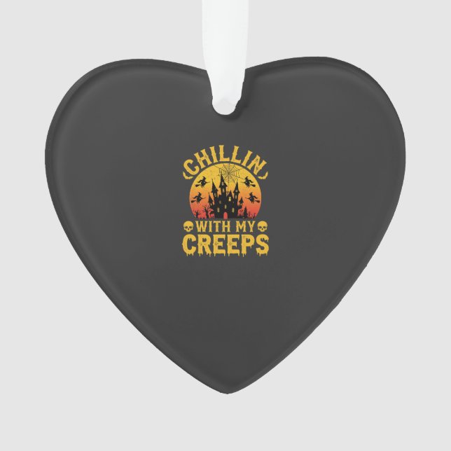 Chillin Halloween Avec Mes Creeps Château Hanté De (devant)