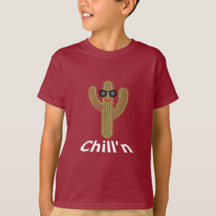 Chill'n Cactus Design - T-shirt de base pour enfan
