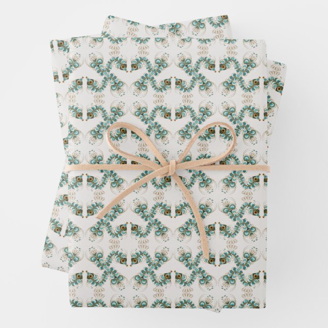 Chimera - Papier Peacock Seahorse (En situation)