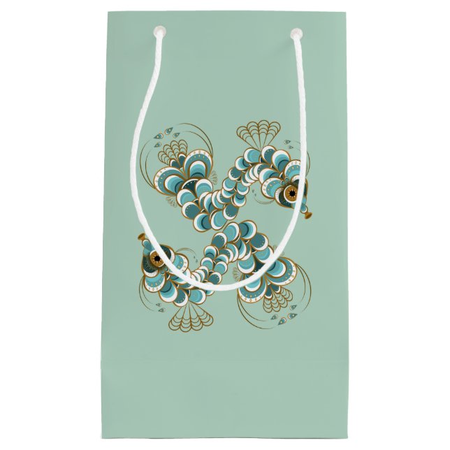 Chimera - Peacock Seahorse Petit sac cadeau (Devant)
