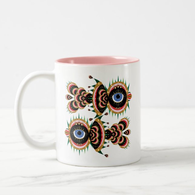 Chimera - Poisson Oiseau Mug (Gauche)