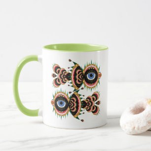 Chimera - Poisson Oiseau Mug vert clair