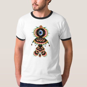 Chimera - T-Shirt Ringer pour oiseaux de poisson