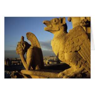 Chimère, cathédrale Notre-Dame, Paris, France