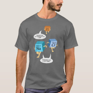 Chimie amusante Jeu de table périodique T-shirt