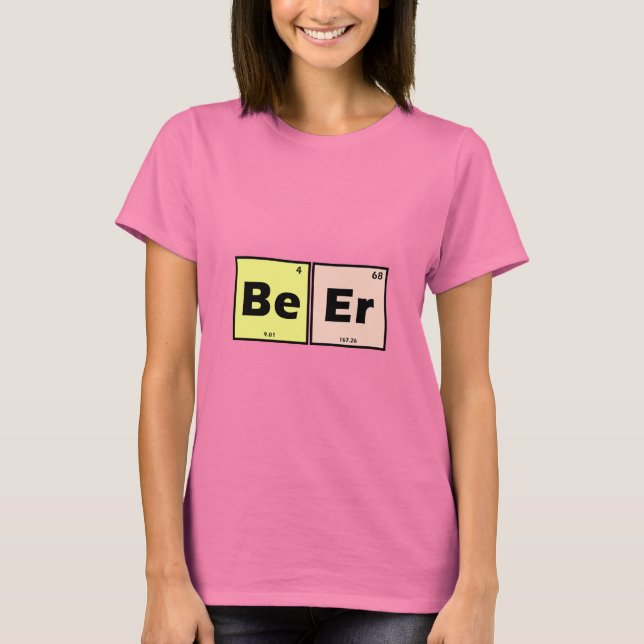 Chimie de la T-shirt de la bière (Devant)