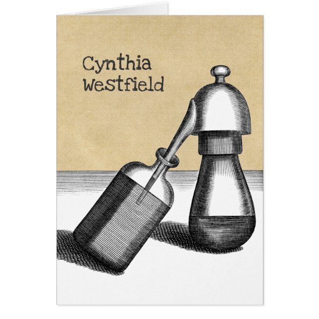 Chimie moderne Cartes médiévales d'alchimie (Devant)