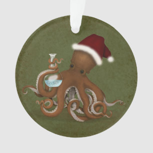 Chimie Octopus Steampunk Science de Noël