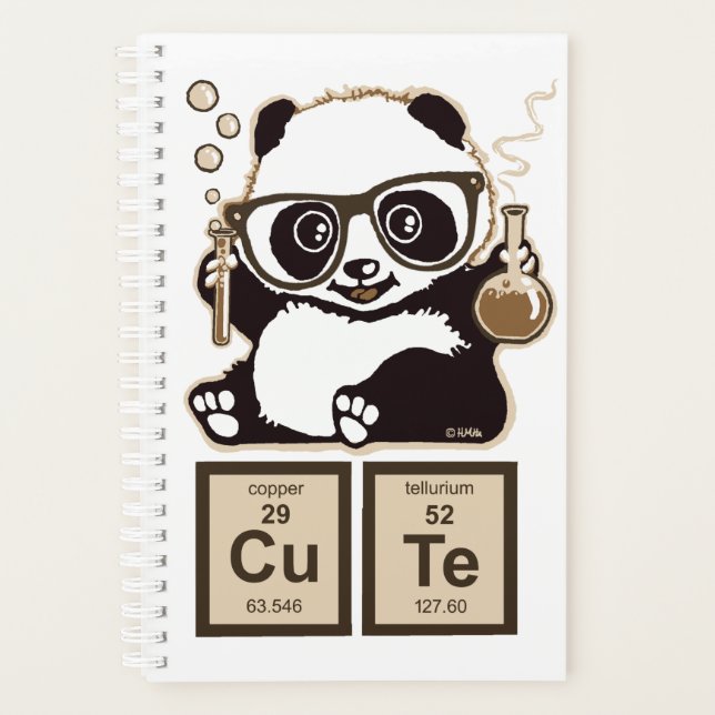 Chimie panda découvert mignon (Devant)