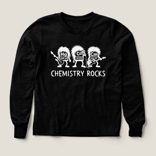 Chimie Rocks Science Rock Band (Motif recto)