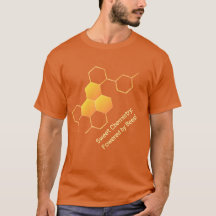Chimie sucrée | T-shirt conçu pour peigne de miel