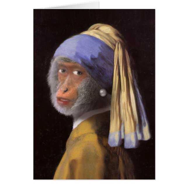 Chimp Avec L'Oreille De Perle (Devant)