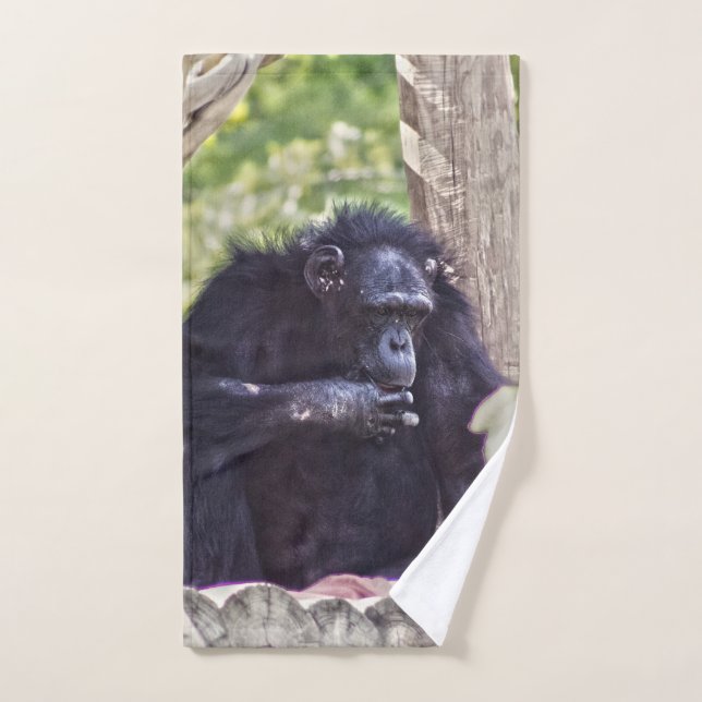 Chimpanzé (Serviette à main)