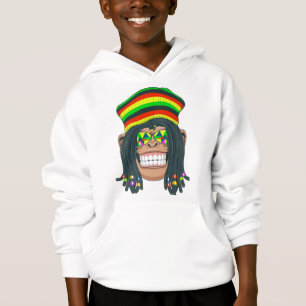 Chimpanzé avec Dreadlocks et Casquette