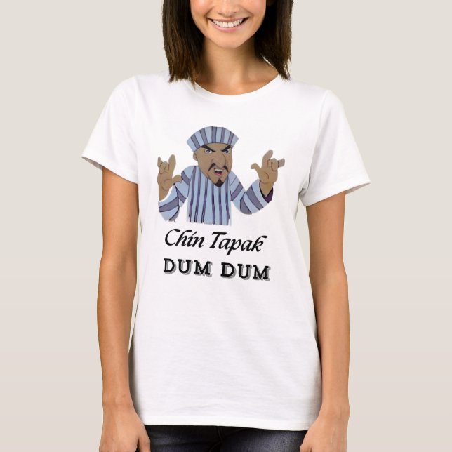 Chin Tapak Dum Dum Womens Basic T-Shirt (Devant)