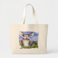 Chinchilla Cartoon Sac fourre-tout amusant