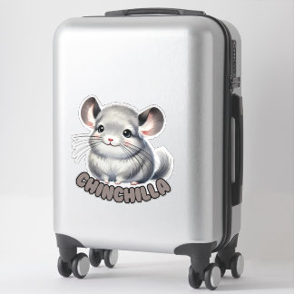 CHINCHILLA - STICKER DE NURSERY