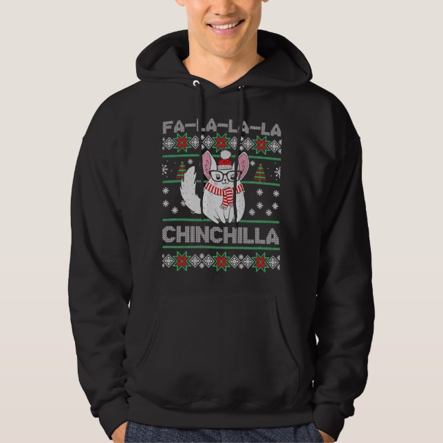 Chinchilla Vilain Sweat de Noël (Devant)