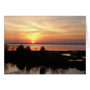Chincoteague Sunset II Virginia Paysage