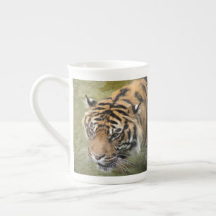 Chine de l'os de tigre de Sibérie Photo Mug