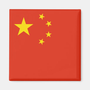 Chine - Magnet de drapeau