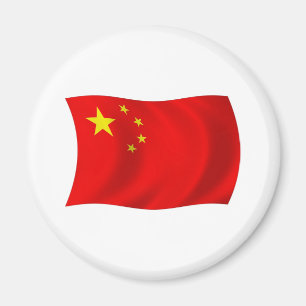 Chine - Magnet de drapeau