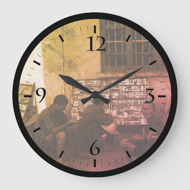 Chine vintage Changsha prêt livre Grande horloge (Recto)