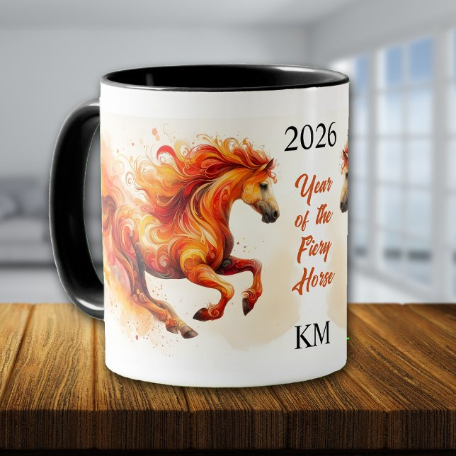 Chinese 2026 Year of the Fiery Horse Mug 2 (Créateur téléchargé)