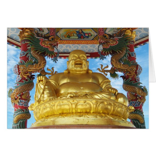 Chinese Buddha Card (Devant horizontal)