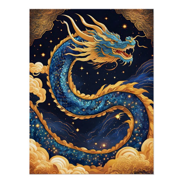 chinese dragon poster (Devant)