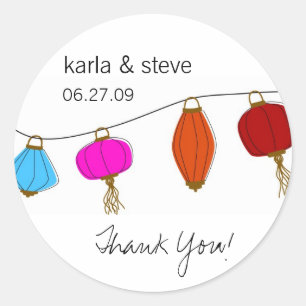 Chinese Lantern Stickers