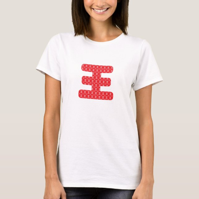 Chinese surnames T-Shirt (Devant)