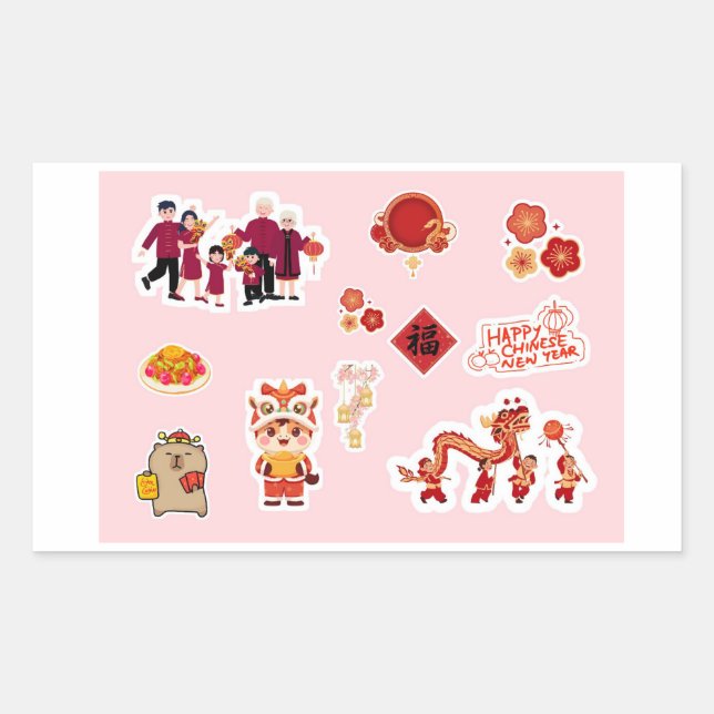 Chinese Theme Digital Stickers | Country Edition (Devant)