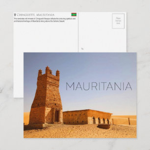 Chinguetti, Mauritanie Carte Postale de Voyage