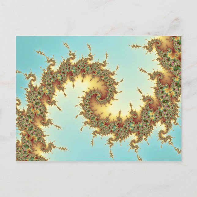 Chinois - Carte postale fractale (Devant)