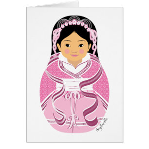 Chinois, HanFu Matryoshka Card
