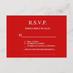 Chinois Love Poem Calligraphie Mariage RSVP