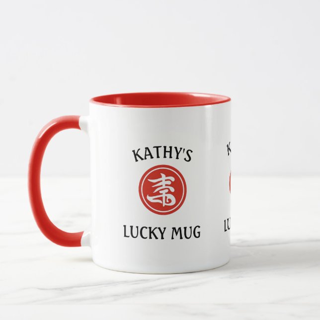 Chinois Lucky Mug - Personnalisé (Gauche)