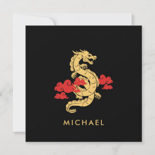 Chinois Lunar New Year Dragon 2024 Personnalisé