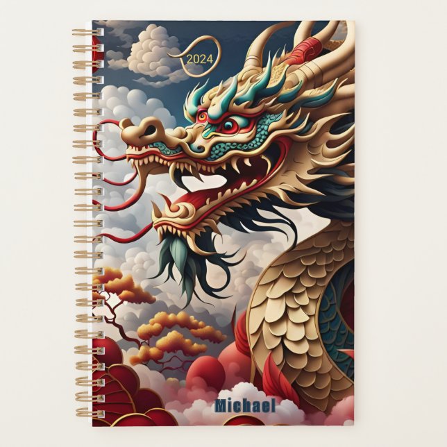 Chinois Nouvel An Dragon 2024 personnalisé SP (Devant)